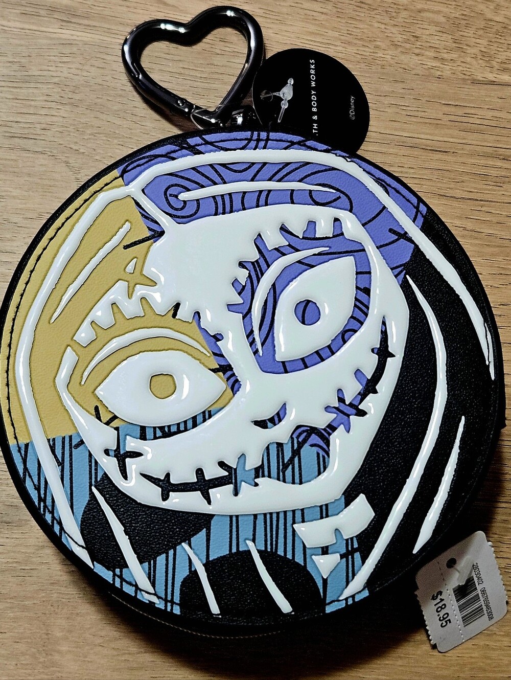 Bath & Body Works x NBC Nightmare Before Christmas Jack & Sally Coin Purse NEW